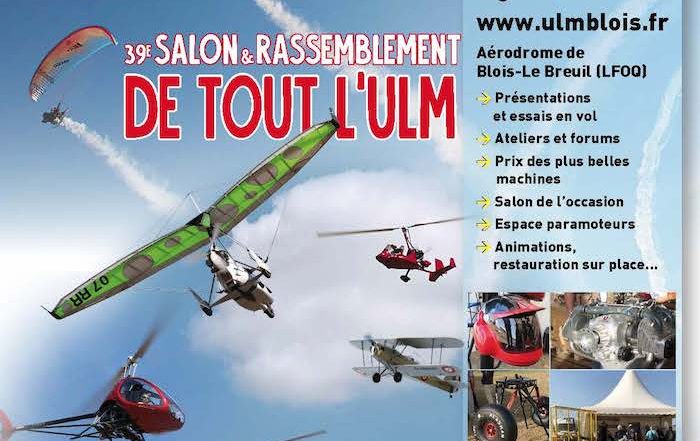 Affiche du salon ULM Blois 2019 700