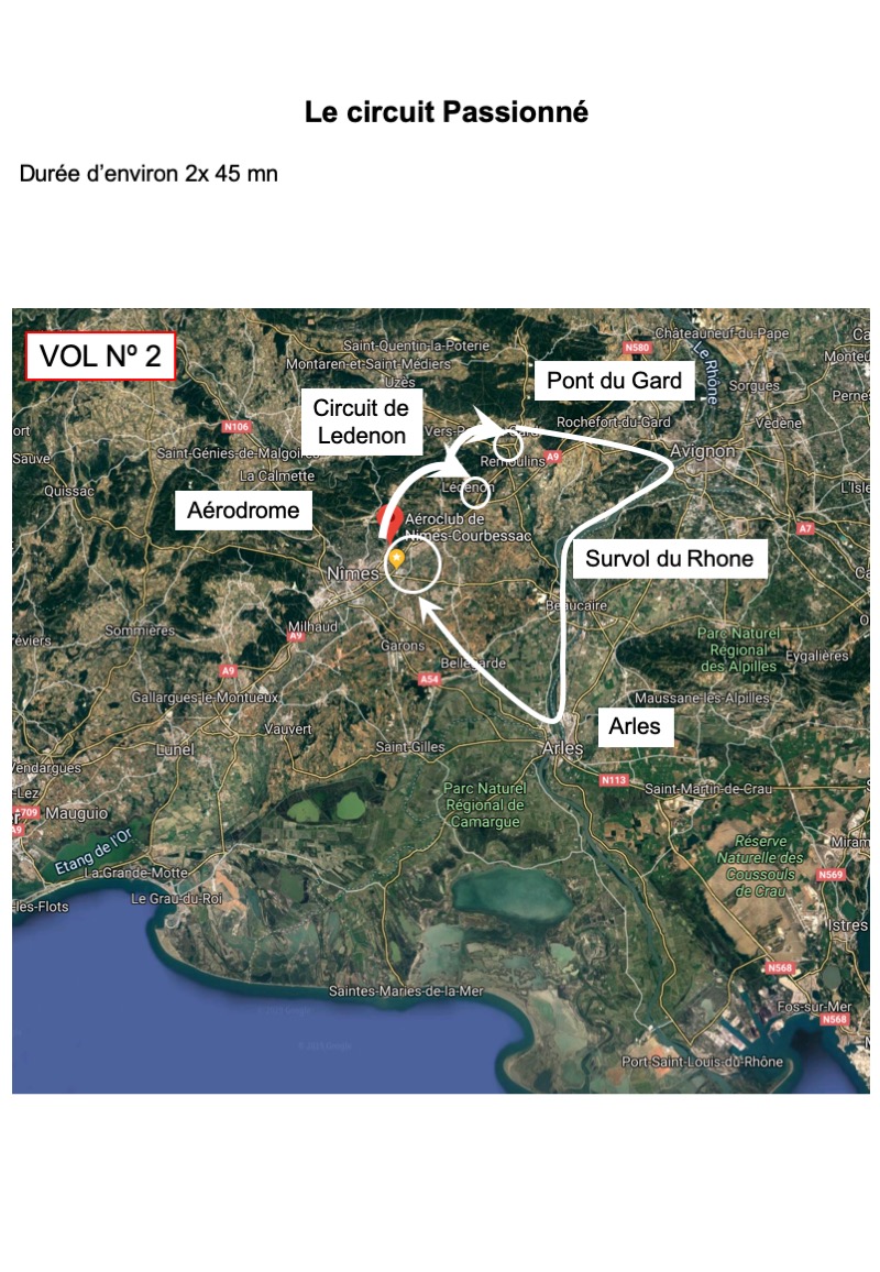 Circuit Passionné Phase 2 vol ULM